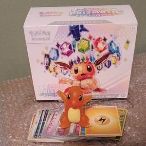Pokemon Elite Trainer Box with Charmander and Eevee Never Played With
